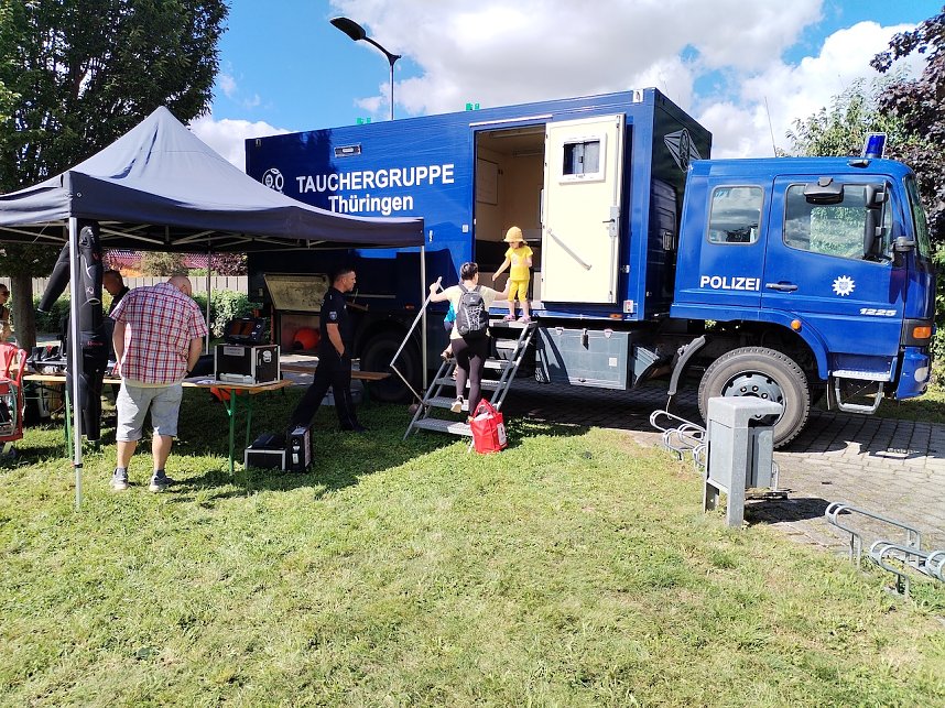 Tag der offenen T&uuml;r bei der Nordh&auml;user Polizei