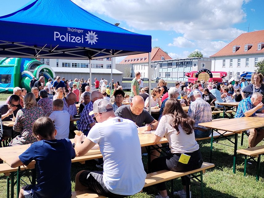 Tag der offenen T&uuml;r bei der Nordh&auml;user Polizei