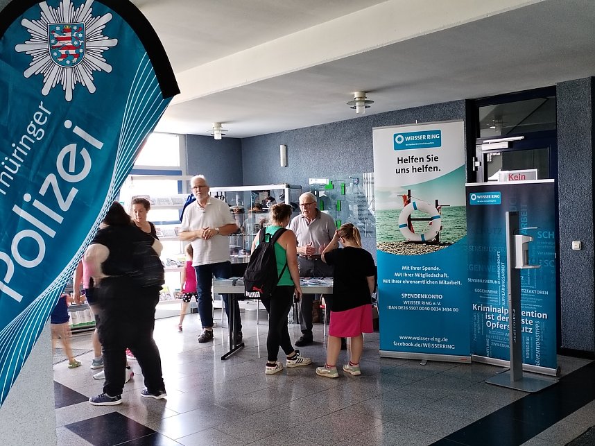 Tag der offenen T&uuml;r bei der Nordh&auml;user Polizei