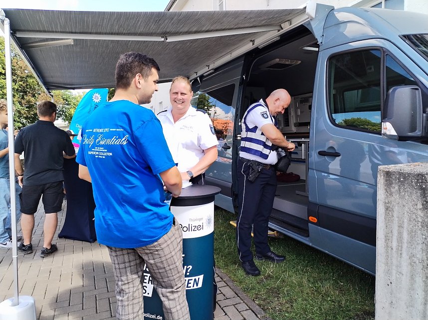 Tag der offenen T&uuml;r bei der Nordh&auml;user Polizei