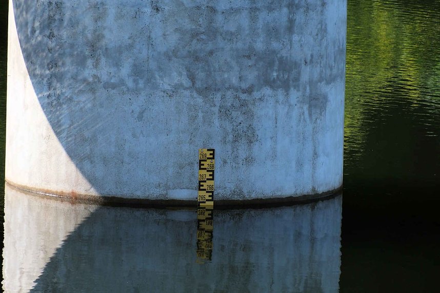 Peter Blei unterwegs an der Neust&auml;dter Talsperre
