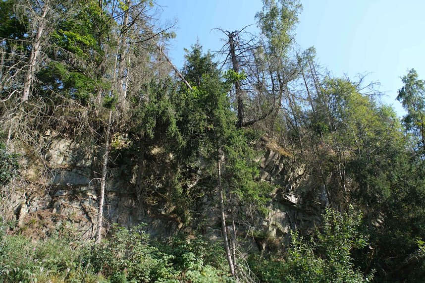 Peter Blei unterwegs an der Neust&auml;dter Talsperre