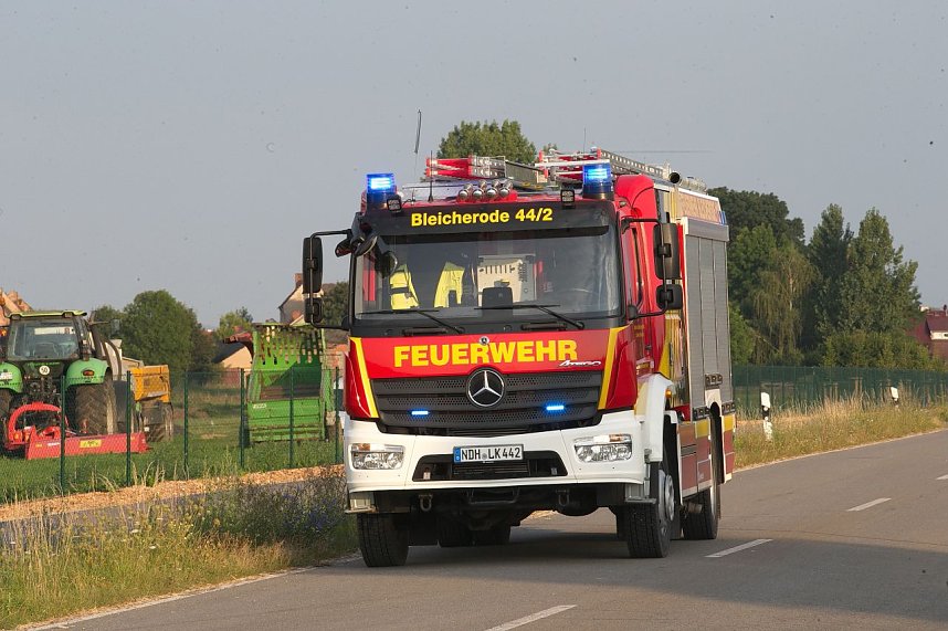 Schwelbrand in Wipperdorf