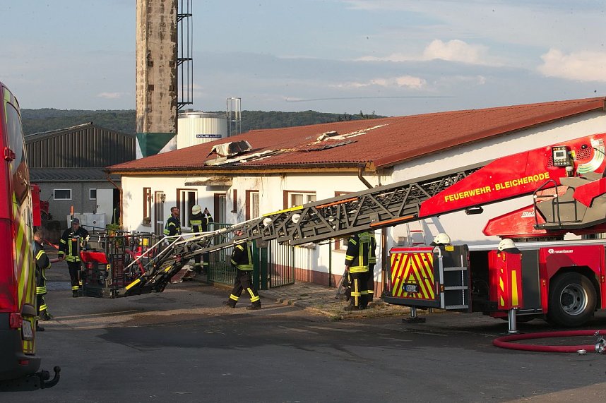 Schwelbrand in Wipperdorf