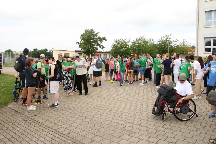 Inklusives Sportfest von Lebenshilfe und Lessing-Schule in Nordhausen
