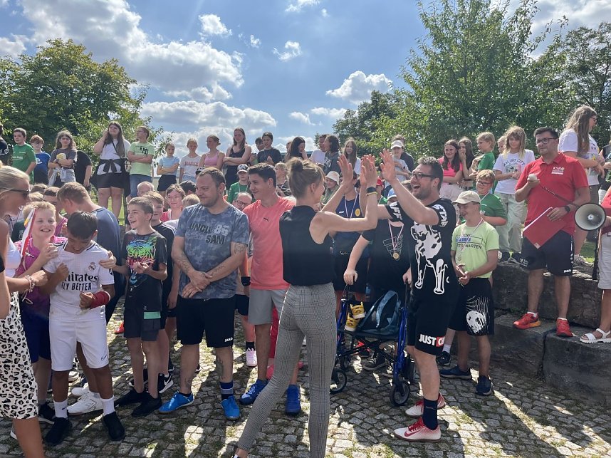 Inklusives Sportfest von Lebenshilfe und Lessing-Schule in Nordhausen