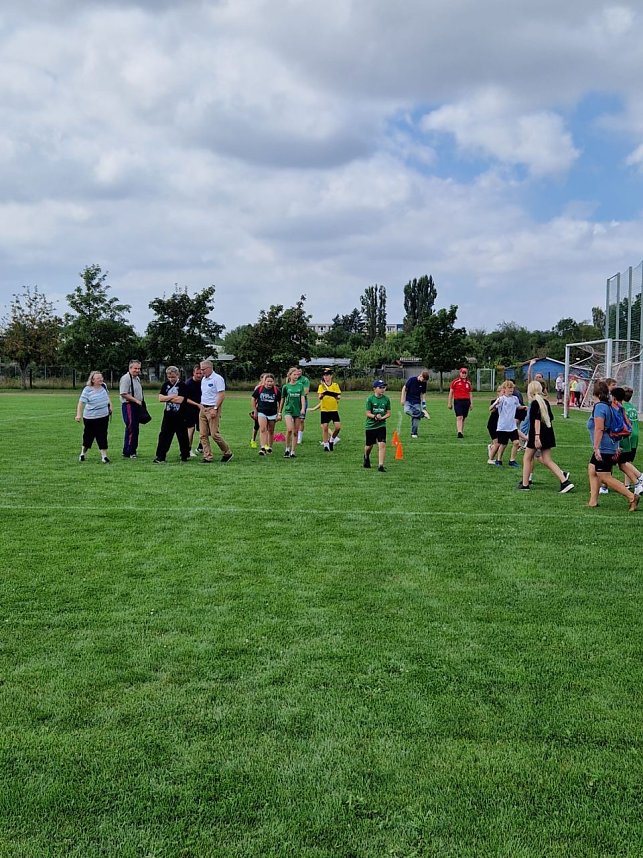 Inklusives Sportfest von Lebenshilfe und Lessing-Schule in Nordhausen