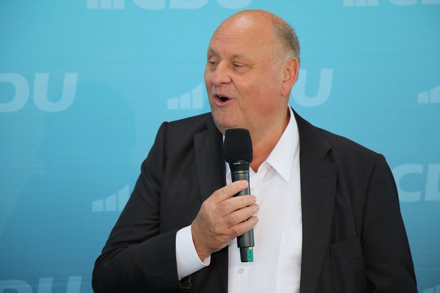 Wahlkampfauftakt mit Friedrich Merz