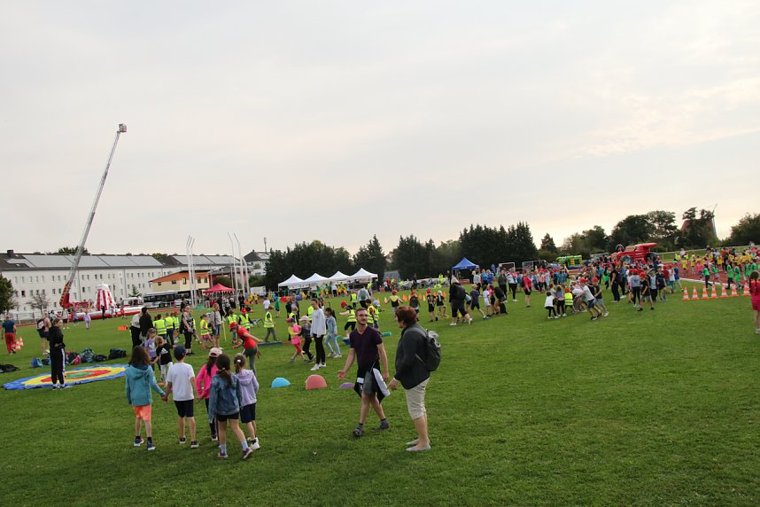 Schulanfangsaktionstag auf dem Hohekreuz-Sportplatz