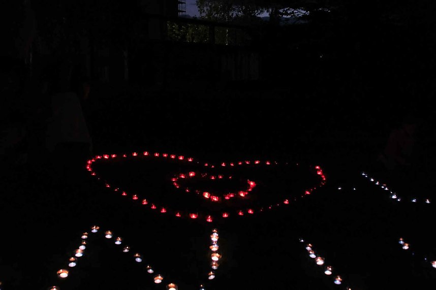 Lichterfest auf dem Petersberg