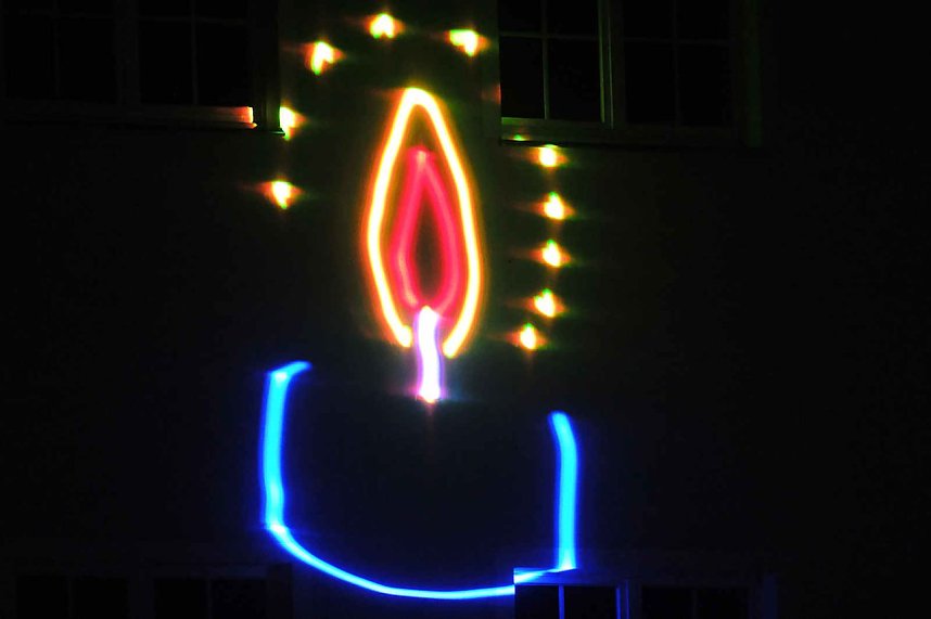 Lichterfest auf dem Petersberg