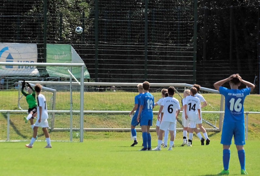 Wackers C-Junioren siegten gegen den JFC Gera