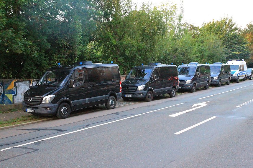 Razzia im Zusammenhang mit Schleuserkriminalit&auml;t 