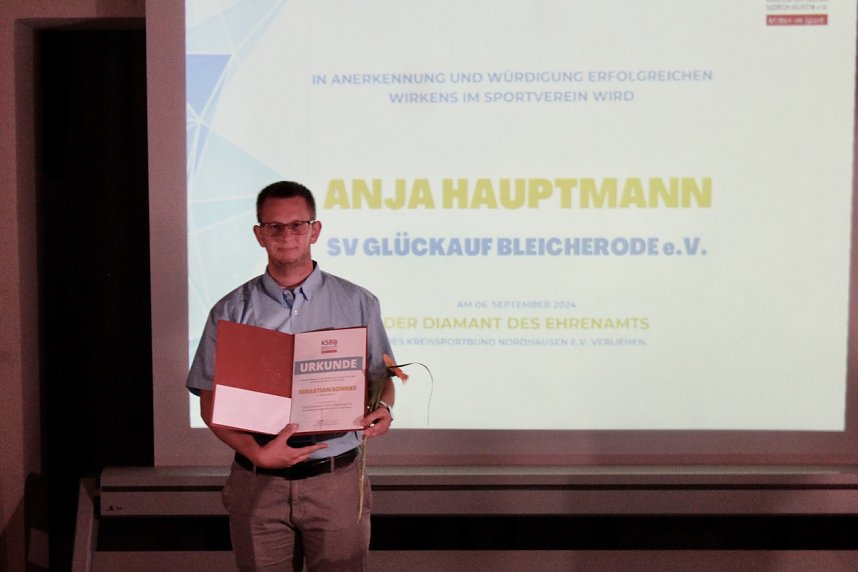 Ehrenamtsgala "Diamant des Ehrenamtes" des KSB Nordhausen