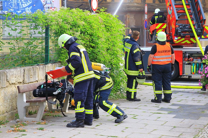 Hausbrand in Bleicherode
