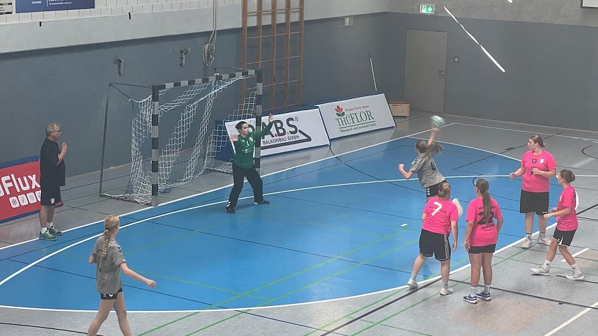 Nordh&auml;user Handballnachwuchs im Einsatz