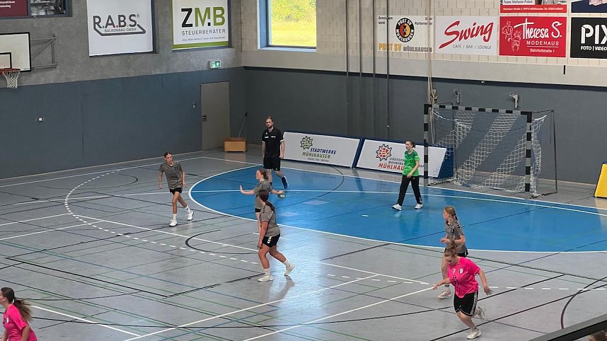 Nordh&auml;user Handballnachwuchs im Einsatz