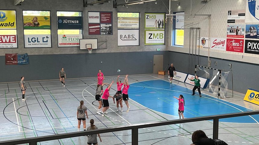Nordh&auml;user Handballnachwuchs im Einsatz