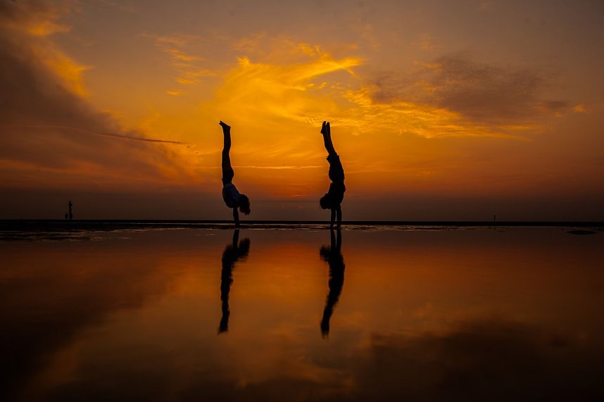 Sportfahrt nach St. Peter Ording