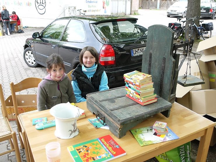 Impressionen vom B&uuml;cherflohmarkt