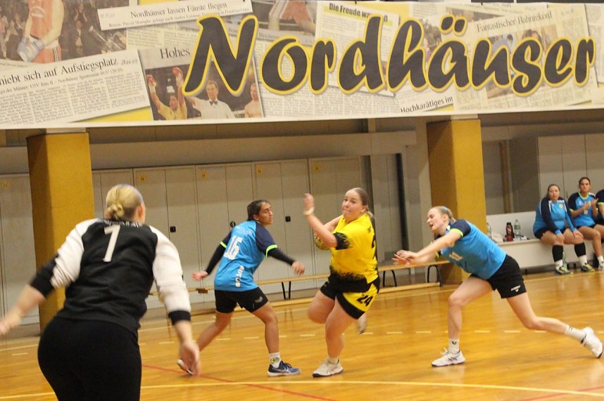 Guter Einstand f&uuml;r die Nordh&auml;user Handball-Damen