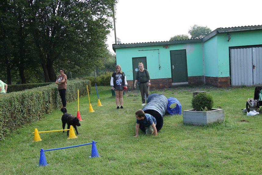 Hundebaden im Salzaquellbad