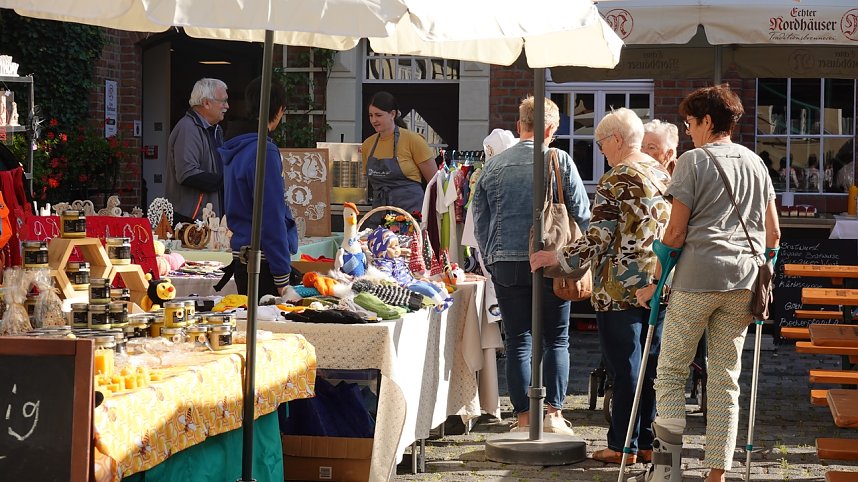 Noch bis 17 Uhr findet das diesj&auml;hrige Erntedankfest statt.