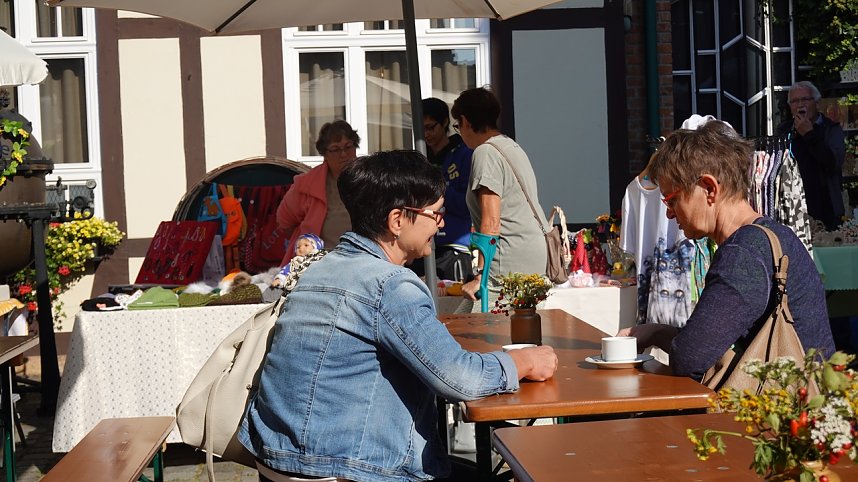 Noch bis 17 Uhr findet das diesj&auml;hrige Erntedankfest statt.