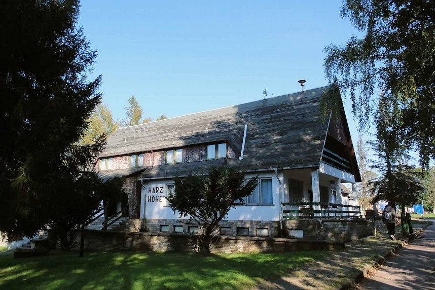 Peter Blei beim Waldspaziergang