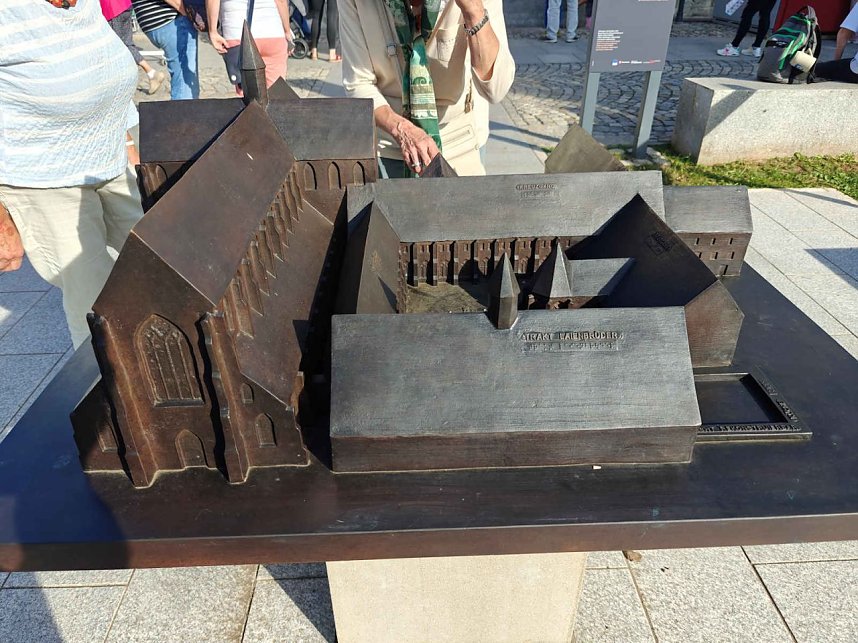 Peter Blei unterwegs auf dem Walkenrieder Klostermarkt