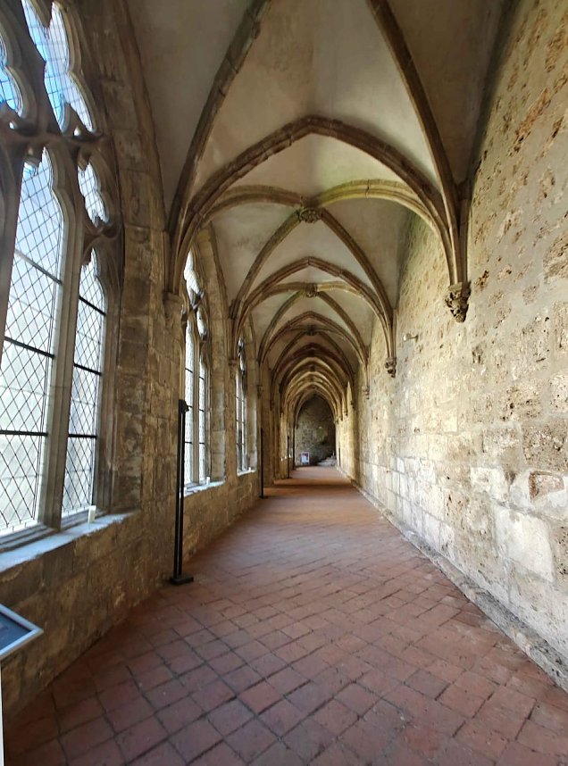 Peter Blei unterwegs auf dem Walkenrieder Klostermarkt