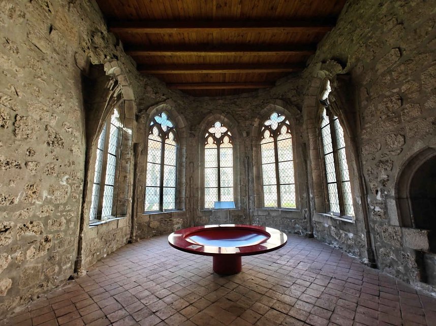 Peter Blei unterwegs auf dem Walkenrieder Klostermarkt