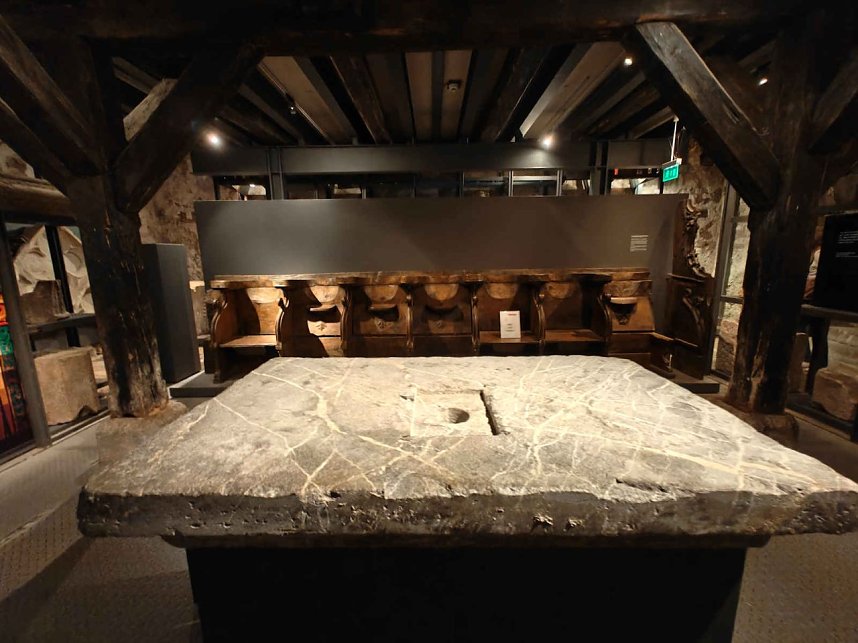 Peter Blei unterwegs auf dem Walkenrieder Klostermarkt