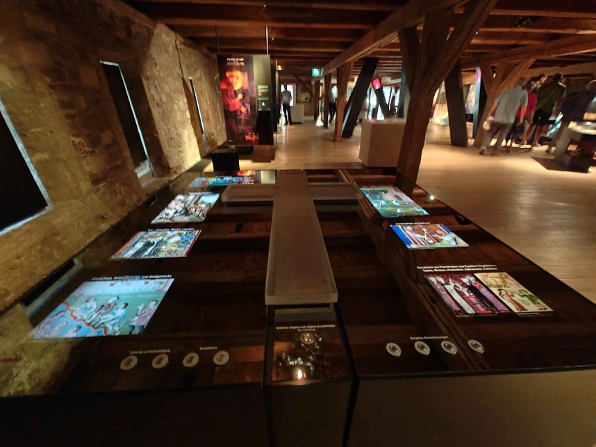 Peter Blei unterwegs auf dem Walkenrieder Klostermarkt