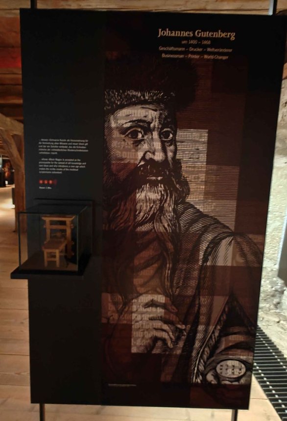 Peter Blei unterwegs auf dem Walkenrieder Klostermarkt