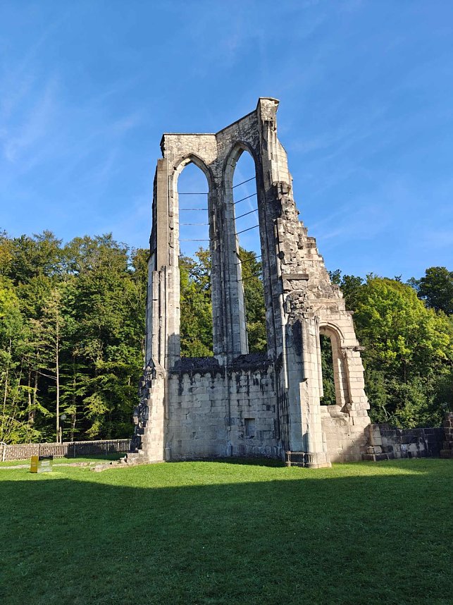 Peter Blei unterwegs auf dem Walkenrieder Klostermarkt