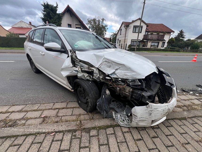 Unfall in Wipperdorf