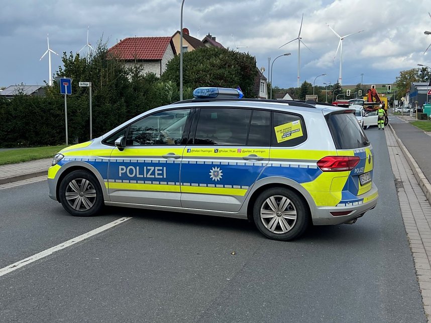 Unfall in Wipperdorf