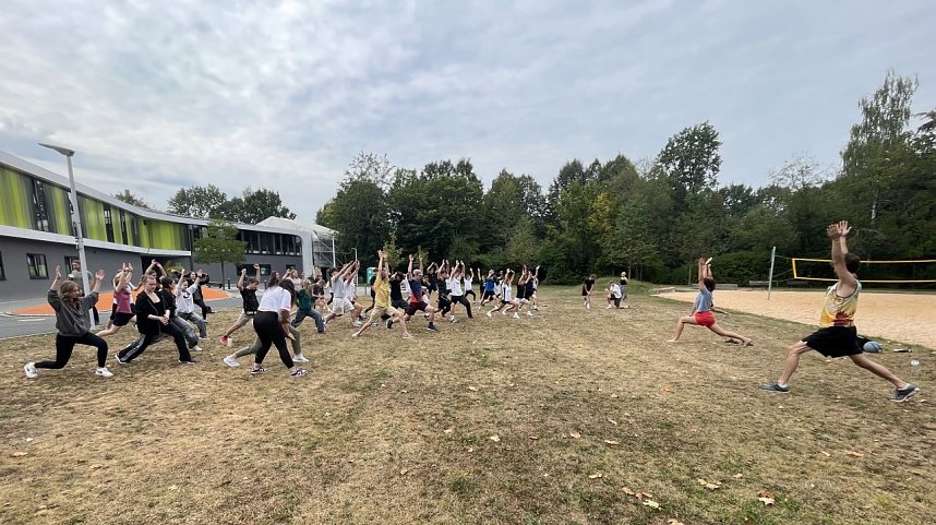 Spracherwerb einmal anders: die 10. Klassen des Herder-Gymnasiums weilten zu Beginn des Monats in Bayreuth zum "Sprachcamp"