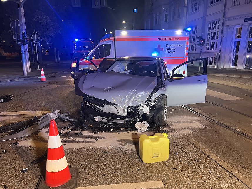 Unfall in Nordhausen