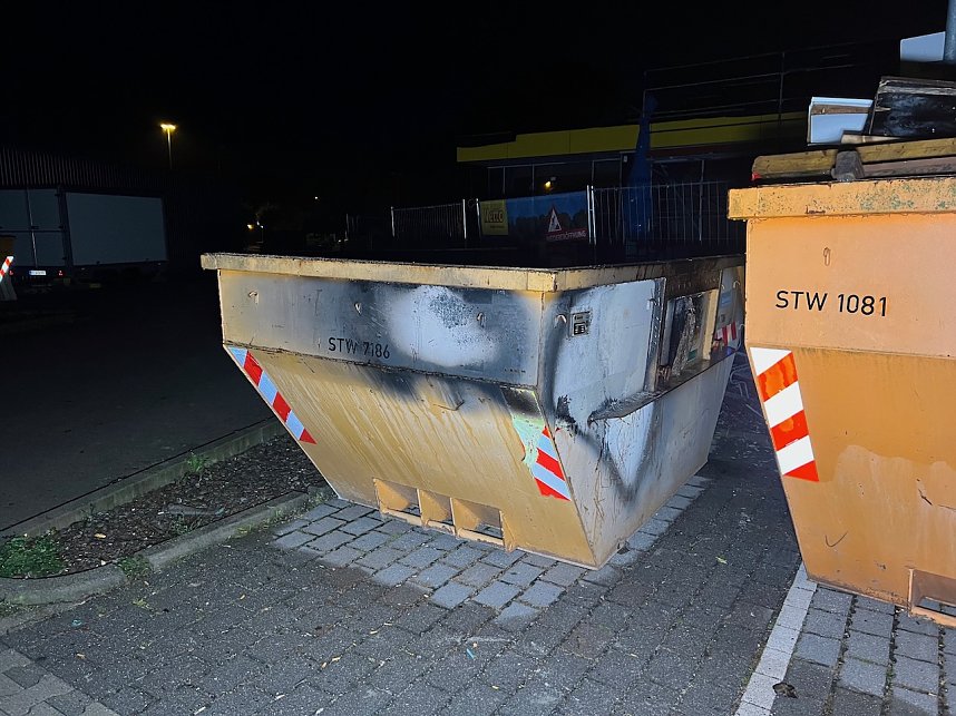 Containerbrand Nordhausen