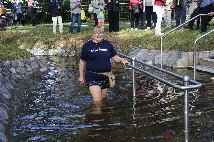 Er&ouml;ffnung des Kneipp Beckens im Stadtpark