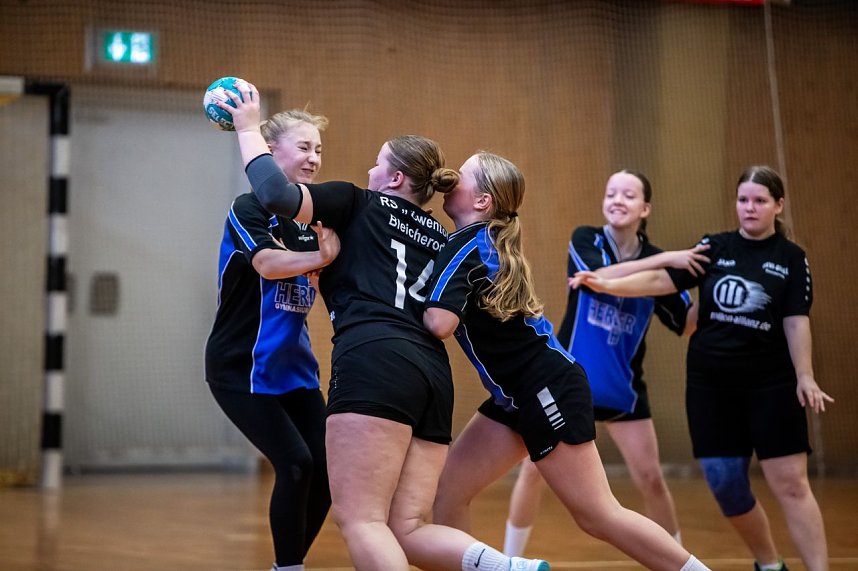 Kreisfinale "Jugend trainiert f&uuml;r Olympia" im Handball