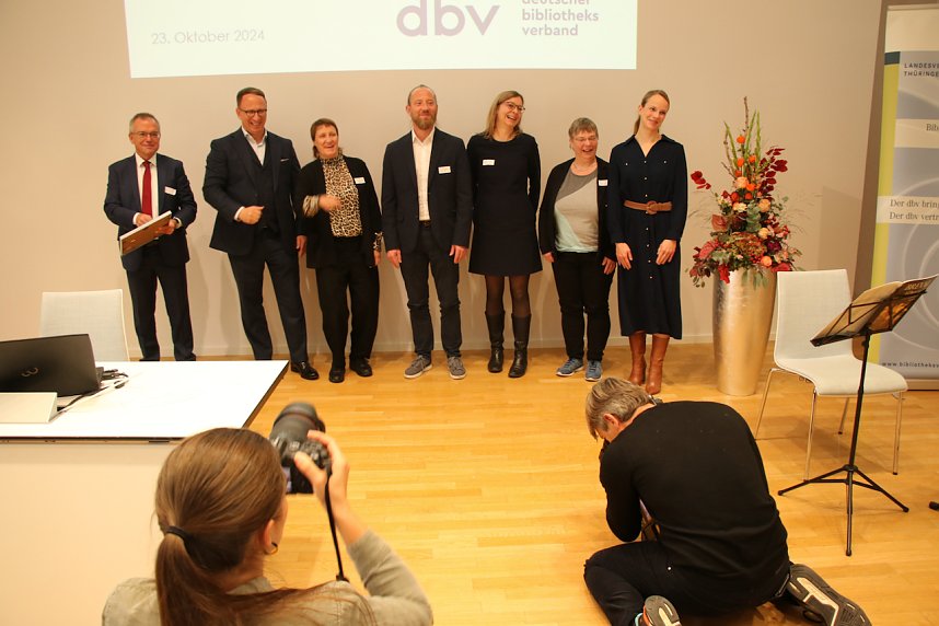 Verleihung des 29. Th&uuml;ringer Bibliothekspreises