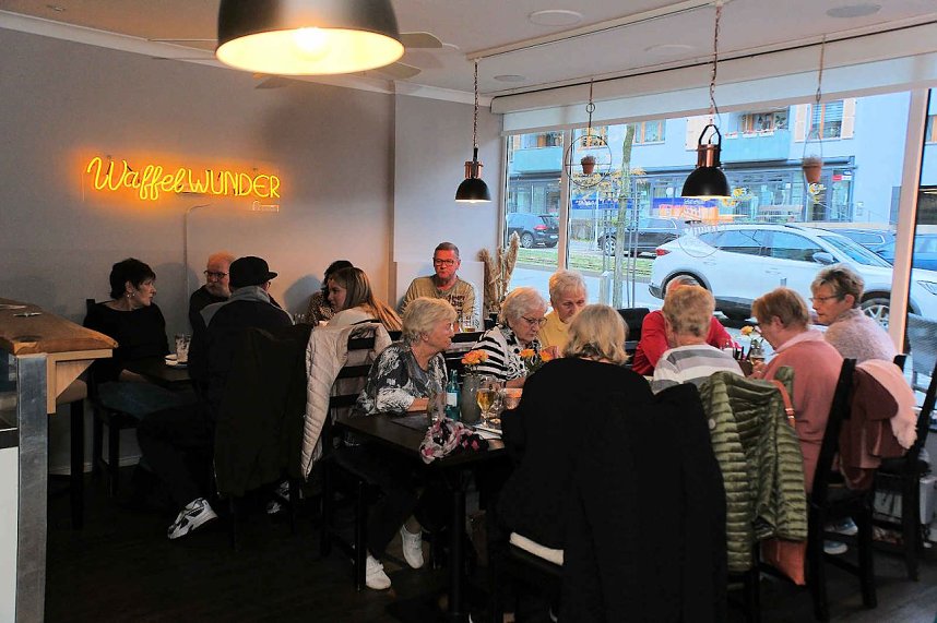 Zu Gast im Waffelwunder