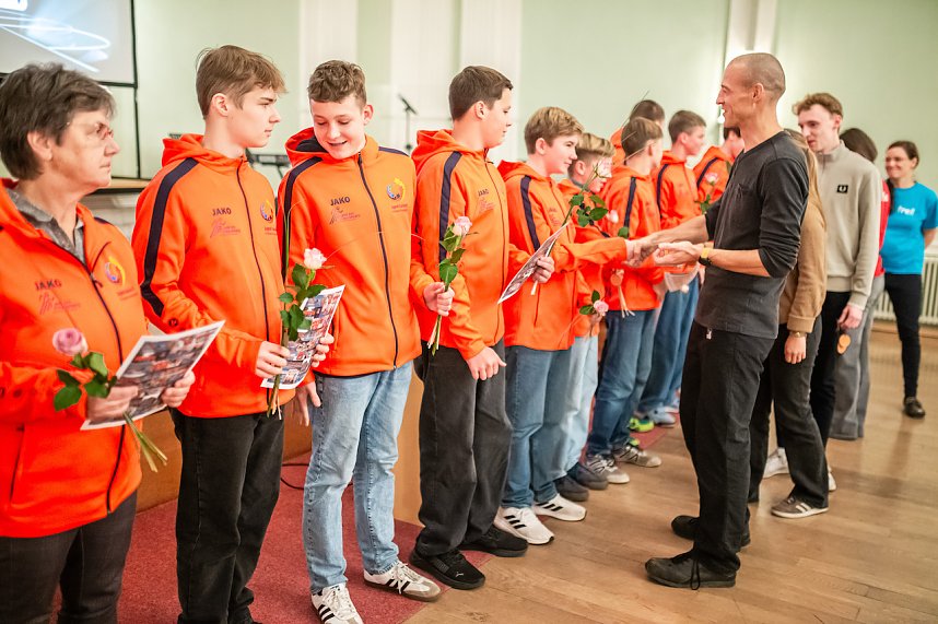Sportass-Ehrung im Humboldt Gymnasium