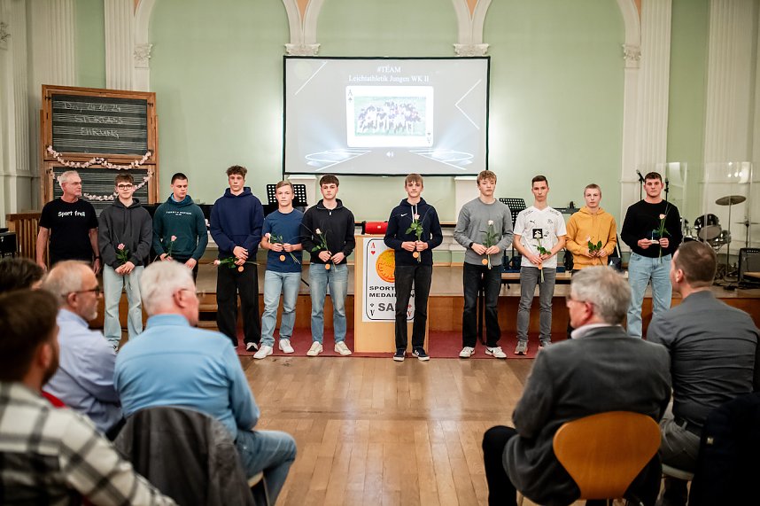 Sportass-Ehrung im Humboldt Gymnasium