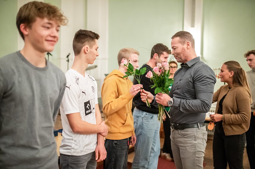Sportass-Ehrung im Humboldt Gymnasium