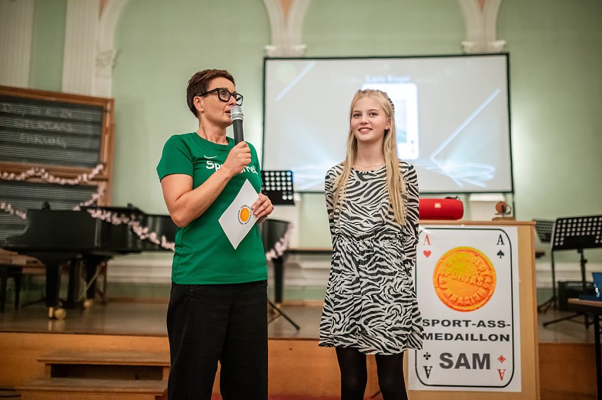 Sportass-Ehrung im Humboldt Gymnasium
