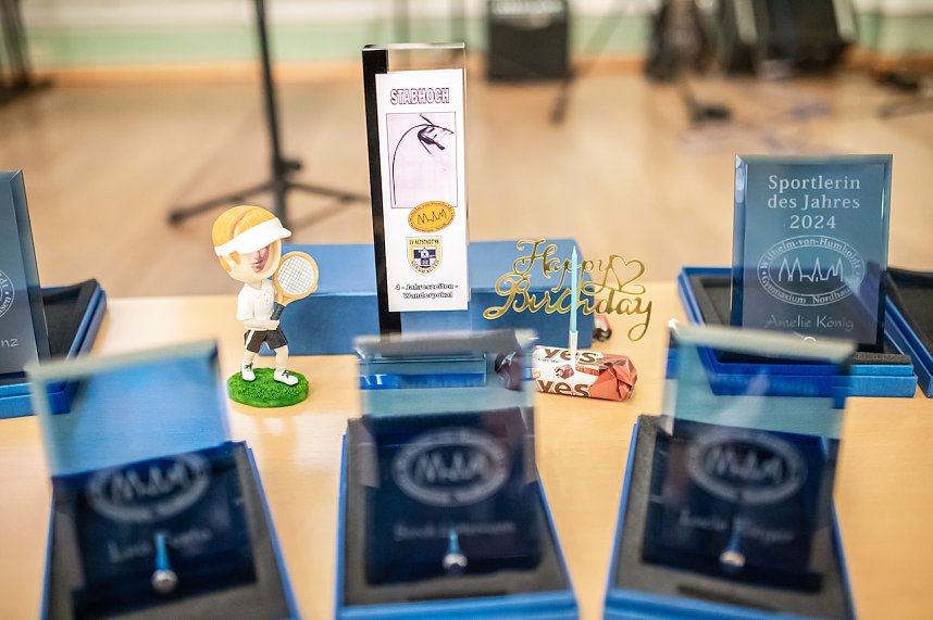 Sportass-Ehrung im Humboldt Gymnasium